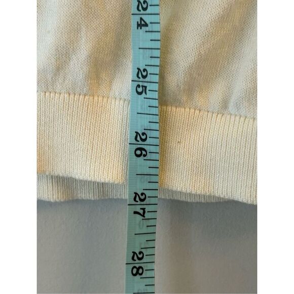 Vintage Tommy Hilfiger Split neck sweater L pockets Y2K - Picture 6 of 7